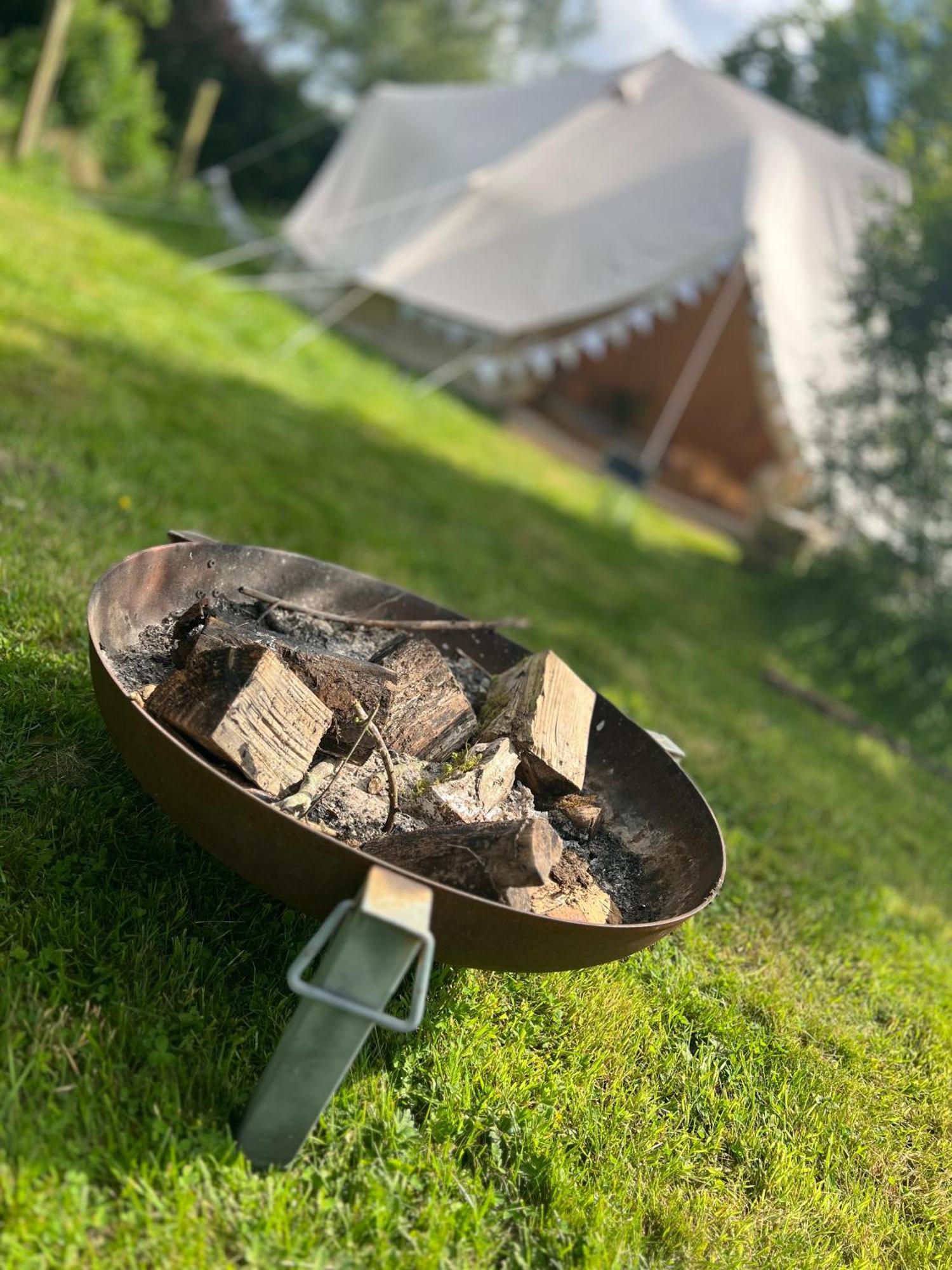 Bluebell Tent At Ballyward Croft Ardkeen Extérieur photo